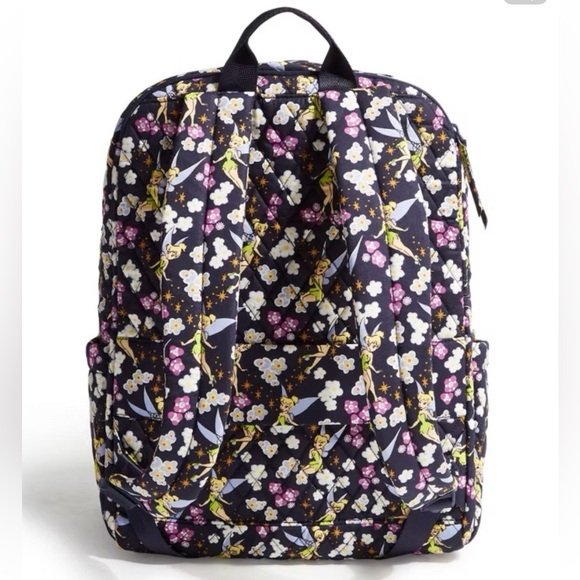 Vera Bradley Women's Disney Essential Large Backpack Tinkerbell’s Flight NWT - Picture 2 of 4